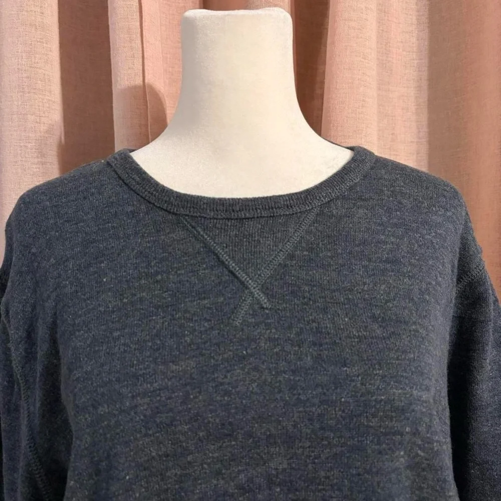 J. Crew oversized crewneck pullover sweatshirt 100% Cotton Large